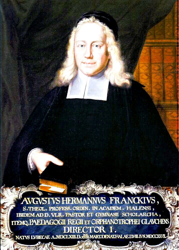 Portrait of August Hermann Francke